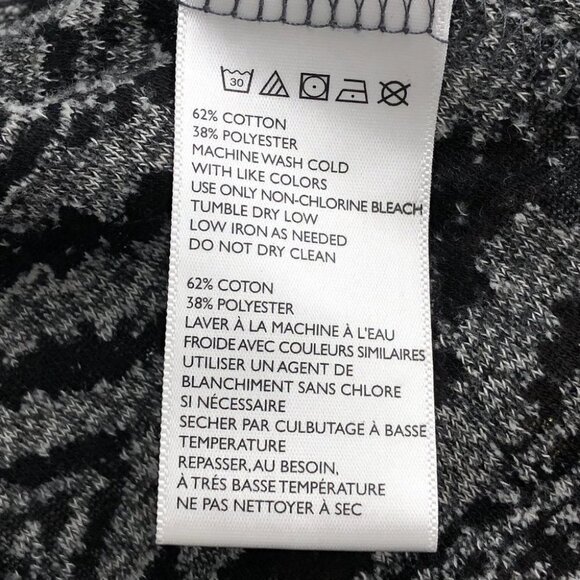 Urban Outfitters Ecote Black &White Tribal Patterned 3/4 sleeve Cardigan size S - Picture 8 of 12